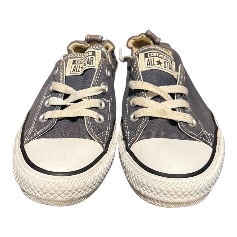 Converse Shoes Women’s Size 8 Chuck Taylor All Star Shoreline Gray Lace Up - Picture 4 of 10